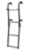 Badeleiter 3Stufen klappbar Edelstahl Leiter Bootsleiter Boot Edelstahlleiter