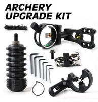 Bogenschießen Compound Bogen Combo Bow Kit Stabilisator Sight Sling Pfeilauflage