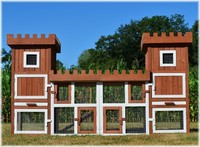 Freilandburg Kaninchenstall Hasenstall Kaninchenkäfig Hasenkäfig Hamsterstall