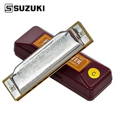 New Suzuki Folkmaster Diatonic Harmonica Key of C Major 1072-C