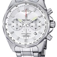 ECHT FESTINA Uhren Sport Herren Chronograph Edelstahl - F6835-1