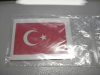 Fan - Tattoos 5 Stück  Fahne EM 2016 Türkei Fussball Fanartikel