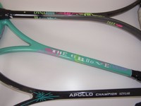 squahschläger 3 x und Tasche alles zusammen. Sport , Hallensport 