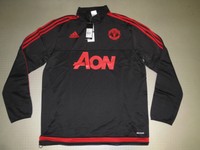 Training Top Manchester United 15/16 Orig adidas Gr XS S M L XL XXL neu 