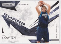 DIRK NOWITZKI, Mavericks 09 Rookies + Stars SHARP SHOOTERS # 13
