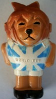 Orig.Maskottchen    WM ENGLAND 1966  -  Willie  //  16 cm  !!    EXTREM SELTEN