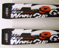 Rossignol Radical 9GS Worldcup Ti Cascade TPX + Bdg. Rossignol AXIAL 140 TPI