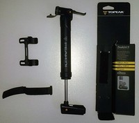 Topeak Peakini II Fahrrad Luft Pumpe T-Griff MTB Presta Schrader Dunlop