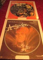 VINTAGE RCA SELECTAVISION VIDEO DISC APOCALYPSA NOW & TRAVOLTA BLOW OUT