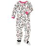 Carter's Toddler Girl 3T Fleece Blanket Sleeper with Penguins - Penguin Pajamas