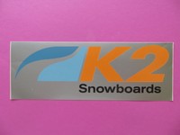  Aufkleber: * K2 Snowboards *