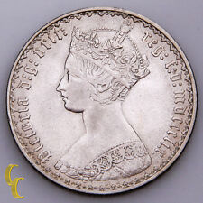 New listing
		1859 Great Britain Florin Silver Coin In Xf, Km# 746.1