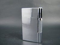 Feuerzeug Jean-Claude "Dustin" Chrome Silberfarben Steinzündung