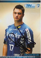 Michael Binder TBV Lemgo TOP AK Original Signiert +A20799