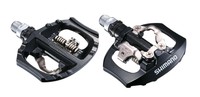 Shimano System-Pedale Wendepedal PD  A 530 SPD black schwarz  inkl. Cleats  