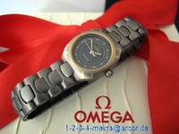 OMEGA Seamaster Mini Damenuhr * Titan/Gold 18 Karat * OVP & neuwertiger Zustand