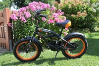 bike*star 40.6cm (16 Zoll) Kinder-Fahrrad Cruiser - Schwarz