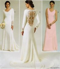 Wedding dress gown pattern