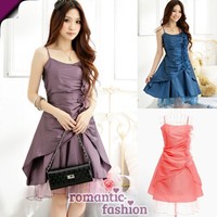 ♥Größe 34-46 Tolles Abendkleid Cocktailkleid Ballkleid 3 Farben+NEU+♥