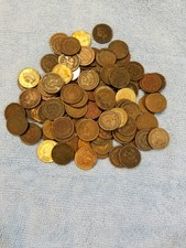 indian head penny lot (100) cull coins.