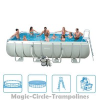 Intex Ultra Frame Pool 549 x 274 x 132cm Pool set Rechteck Stahlwand Frame