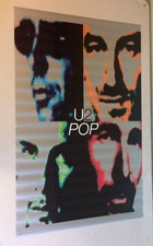 U2 Pop Vintage Music Memorabilia poster pin-up 1990's Funky Enterprises Rock