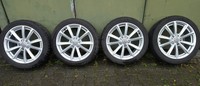 Audi A6 4F Original Alufelgen 8JX18 inkl. Reifen DUNLOP SPORT MAXX GT 