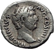 Hadrian 133AD Rare Silver Ancient Roman Coin Providentia Forethought i58514