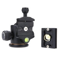 Kamera Stativ Einbeinstatv Kugelkopf Schnell Wechsel Platte 1/4" Schraube 2LT1