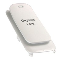 NEU = Akkufachdeckel mit Gürtelclip für Gigaset L410 weiß Original vom Händler