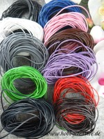 Lederband Lederriemen Leder ø 1  1,5  2  3  mm viele Farben + Länge frei wählbar