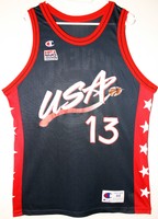 Champion NBA USA Basketball Team #13 Shaquille O'Neal Trikot/Jersey 44 L