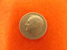 1946 Roosevelt Dime 90% Silver Circulated Condition Not Junk