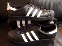 Adidas Superstar Foundation/schwarz/weiß/Größe 47 1/3