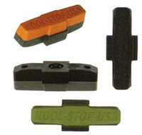 Kool Stop Bremsgummis HS33, HS11 - rot, schwarz, E-bike, ceramic - Neu & Ovp