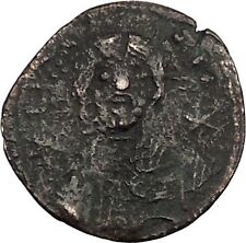 Michael Vii Ducas with labarum 1071Ad Ancient Byzantine Coin Christ i39350