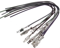 10x Junior Timer +  Kabel ISO Stecker Kontakte Pins PIN female Auto KFZ PKW Boot