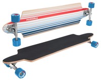 HUDORA LONGBOARD CARDIFF REEF ABEC 7 LONG BOARD SKATE SKATEBOARD CRUISING LAGER
