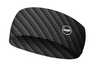 HAD Hadband Coolmax CARBON, Stirnband, grau, Polyester, one size