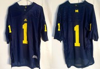 NCAA College Football Trikot/Jersey University MICHIGAN WOLVERINES #1 navy