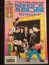 New Kids On The Block Chillin #1 Harvey Comics High Grade CGC It 