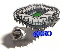 Borussia Mönchengladbach + PIN + Stadion Borussia-Park + NEU + BMG + 