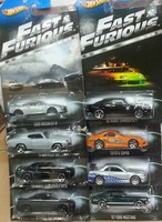 1/64 Hot Wheels Fast & Furious Set 2011 NEU in OVP Paul Walker Vin Diesel