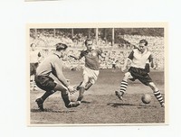 Kosmos Zigarettenbilder; Bild Nr. 15: Dellbrück - VfR Mannheim 2:1