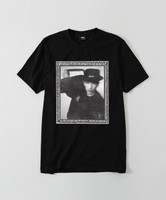 STUSSY HIP HOP FRAME T-SHIRT BLACK