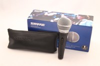 Shure PG 48 Vocal Dynamisches Nierencharakteristik Mikrofon, schwarz, guter Zust