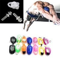 UV Schutzen Schwimmbrille Nasenklammer Ohrstöpsel Schwimmen Sport Zubehör