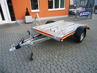 wm meyer TL Motorradanhänger zGG 1.000 kg, gebremst, Abm. 2500 x 1510 x 100 mm