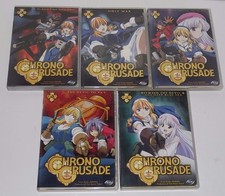 Chrono Crusade - Vol 1-5 DVD lot Japanese Anime