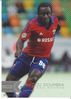 2015-16 TOPPS UEFA CL SHOWCASE 5x7 Oversized 7/199 #42 Seydou Doumbia CSKA